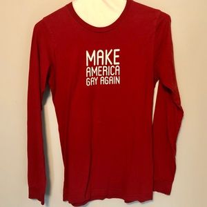 Bella Canvas Make America Gay Again Red Shirt S